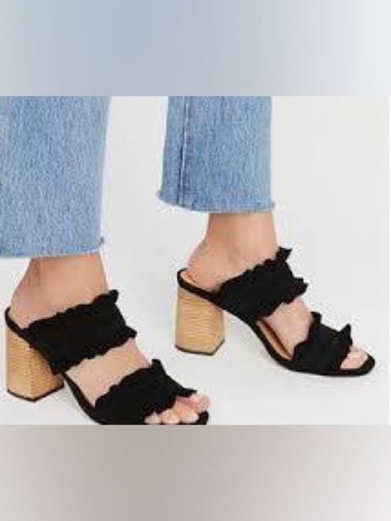 Free People Shoes - Free People Rosie Ruffle Heel